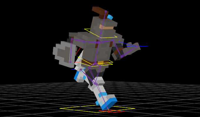 Gravity Knight Part 5: Rigging And Animation.